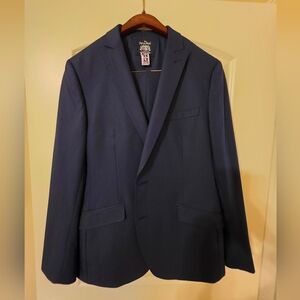 Men's Classic Navy Single-Breasted Suit